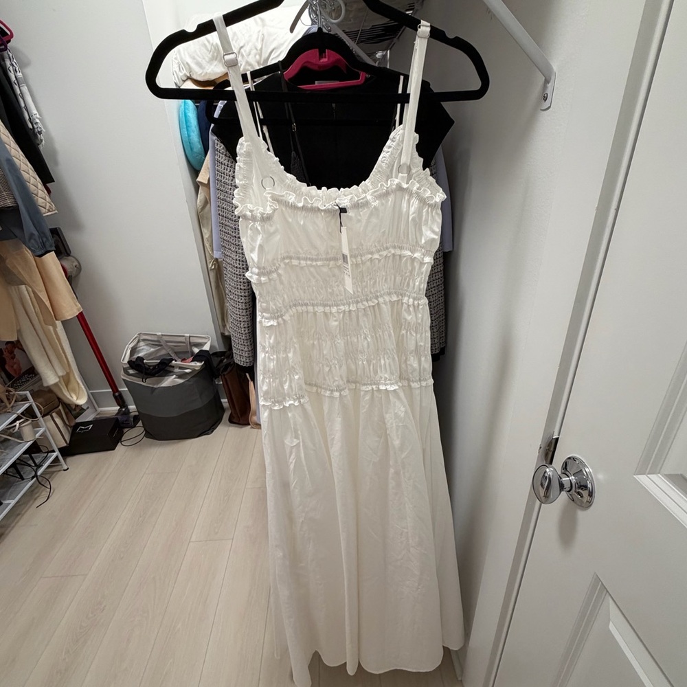 DISSH Toby White Maxi Dress - Picture 7 of 9